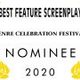 Nominee Best Feature Screenplay 2020